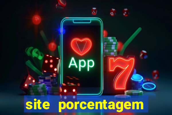 site porcentagem slots pg